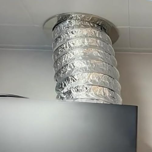 Miniatura 5 de Cubierta De Tubo De Chimenea De Acero Inoxidable Resistente Al Calor De 40200 Mm Para Calderas, Protector Decorativo Contra La Lluvia Y Los Desechos 80