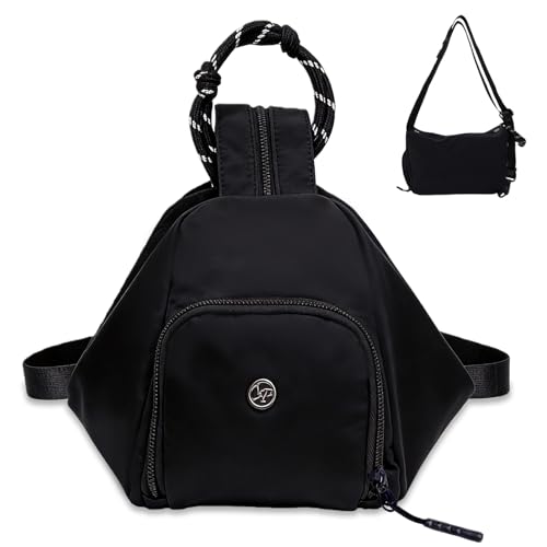 Aulenge Bolso de Deporte Mujer Pequeño Bolso de Viaje Pequeño Bolso de Hombro para Mujeres y Hombres para Deporte Exterior Viajes Negro Aulenge Bolso de Deporte Mujer Pequeño Bolso de Viaje Pequeño Bolso de Hombro para Mujeres y Hombres para Deporte Exterior Viajes Negro
