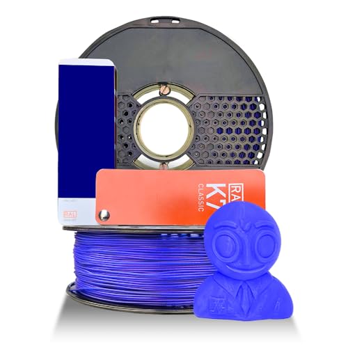 Image of NFIL3D 1KG Net Turbo Finish PLA+ Navy Blue 3D Printer Filament | Filaments for 3D Printer| 1.75mm| Accuracy + /- 0.015mm | 1000g 3D Filament, 250g Spool, 350g Packaging Weight (Total Weight 1.6KG)