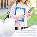 TREASO Travel Makeup Mirror, Portable Mirror with 3 Adjustable Light Settings, USB-Rechargeable Vanity Mirror with Lights，Gift for Women and Girls