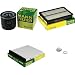 Produktbild EISENFELS Filter Set Inspektionspaket erstellt mit MANN-FILTER Ölfilter W 6018, Luftfilter C 27 019, Innenraumfilter CU 24 009, Verschlussschraube