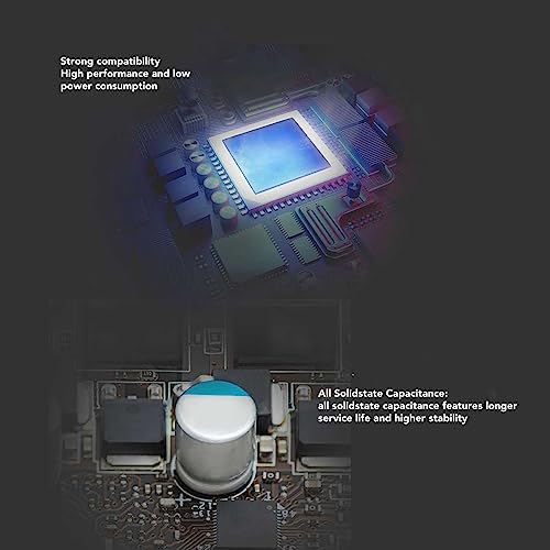 H110 Motherboard mATX - Supports LGA 1151 6th/7th/8th/9th Gen Processors, with Dual Channel DDR4, PCIe 3.0 X16, M.2 slot, HDMI, VGA, USB 3.0, USB 2.0, SATA 3.0 - Image 3