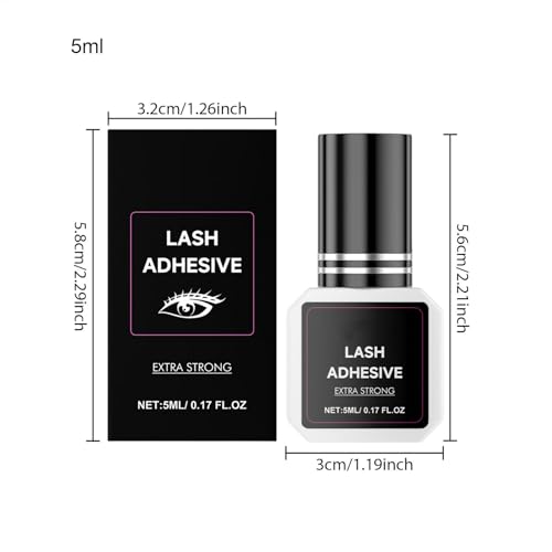 ADesivo para cílios oculares, cola de cílios duradouros | Adesivo para cílios claros de secagem rápi
