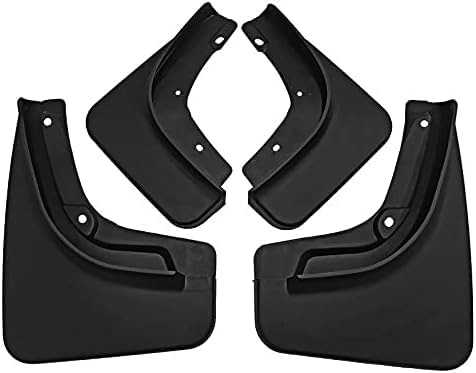 LAOBYXH 4Pcs Car Mud Flaps for Jeep Compass 1.3T/1.4T/2.0L 2017-2023 2024 2025, Front Rear Mudguards Splash Guards Fender Splashproof Waterproof Styling Body Fittings Parts
