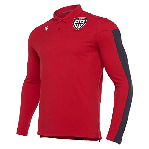 Preisvergleich Produktbild Macron Polo Cagliari Calcio 19 / 20 Player ml