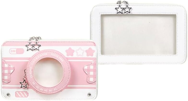 [Green Mountain WallHarara] Camera-Shaped Pain Bag, Clear Bag, Transparent
