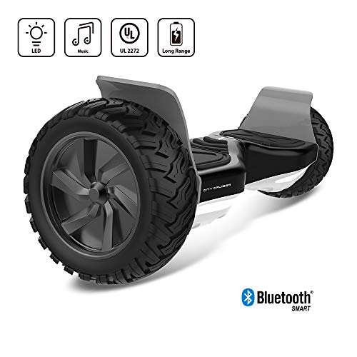City Cruiser Hoverboard 8.5" Self Balancing Scooter UL2272 Certified Hoverboard with Bluetooth Speaker