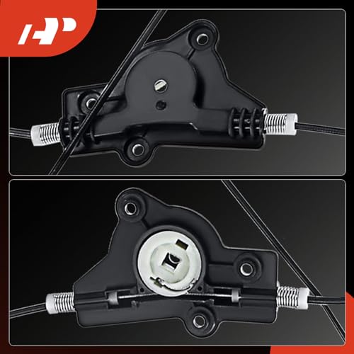 A-Premium Power Window Regulator Without Motor Compatible with Nissan Maxima 2004-2008 Sedan Front Right Passenger Side by A-premium - Image 6