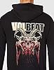 Felpa # S Unisex Black # Bleeding Crown Skull #4