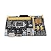 Funien Desktop-Motherboard (Mainboard) LGA 1150 H81 DDR3 16GB Einfache Installation 3-Phasen-Stromversorgung 24-Pin + 4-Pin CPU-Stromanschluss für Core I7, I5, I3, Pentium u