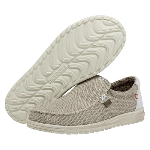 Mocasines Mikka Braided Beige HEYDUDE con diseño trenzado que aporta máxima frescura 4
