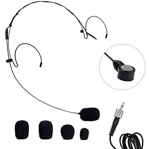 Nady Hm-20U Headset Microphone Black 3.5 Mm #TOP23