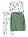 Produktbild Simple Joys by Carter's Unisex Kinder 3-teiliges Schlafanzug-Set, eng anliegend, Weihnachten, 3er-Pack, Grün Pinie/Weiß Wald, 2 Jahre
