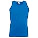 Fruit of the Loom Mens Athletic Sleeveless Vest/Tank Top (2XL) (Royal)