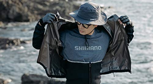シマノ(SHIMANO) 釣り レインウェア レインギアジャケット01 RA-01JU ダスクブルー S 2枚目