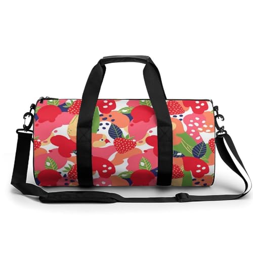 Duffel bag Oiseau Fraise pour simplifier vos bagages de voyage et gym