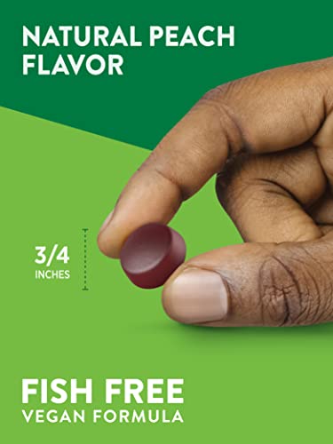 Nature's Truth Vegan Omega 3679 Gummies | 50 Count | Non-Gmo & Gluten Free Supplement | Natural Peach Flavor #TOP4