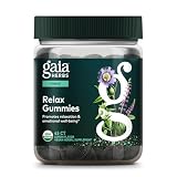 Gaia Herbs Relax Gummies - Supports Calm Feelings* - with Passionflower & Lemon Balm - 45 Vegan Gummies (15 Servings)