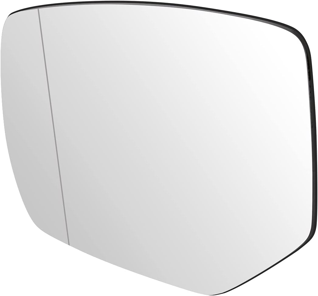 Auto Dynasty HO1324117 Factory Style Driver Left Side Mirror Glass Lens - Power Adjust | Heated Glass | Aspherical Glass - Compatible with Honda Accord 13-17