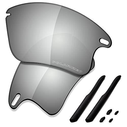 Image of SAUCER Premium Replacement Lenses & Rubber Kits for Oakley Fast Jacket XL OO9156 | Fast Jacket XL Low Bridge Fit Sunglasses