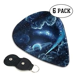 Moon Stars And Planets Lot de 6 médiators pour guitare acoustique, guitare électrique, basse, ukulélé – fins, moyens et… - Les Beatles, Paul McCartney, John Lennon, RIngo Starr, George Harrison Moon Stars And Planets Lot de 6 médiators pour guitare acoustique, guitare électrique, basse, ukulélé – fins, moyens et… – Image 2