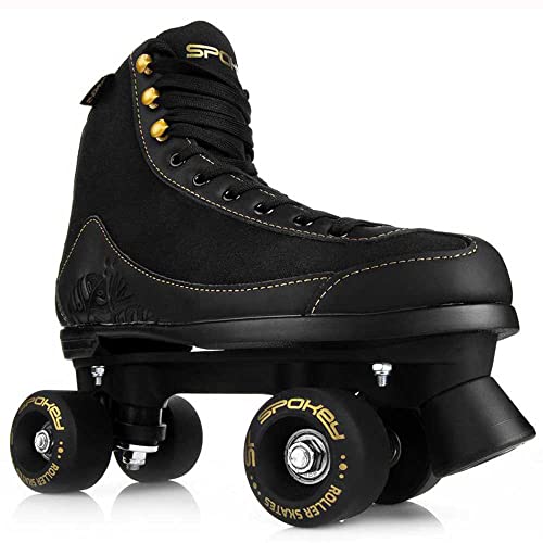 SPOKEY RAVINA Rollschuhe für Jugendliche und Erwachsene | ABEC-7 Carbon Kugellager PU-Roller 54 x 32 mm | Softboot mit Schnürung | Größe: 36, 37, 38, 39, 40, 41