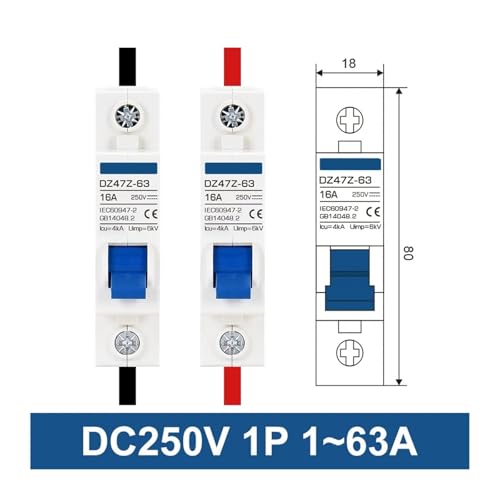 Interrupteur de déconnexion DC 32A protégeant le circuit solaire - 2
