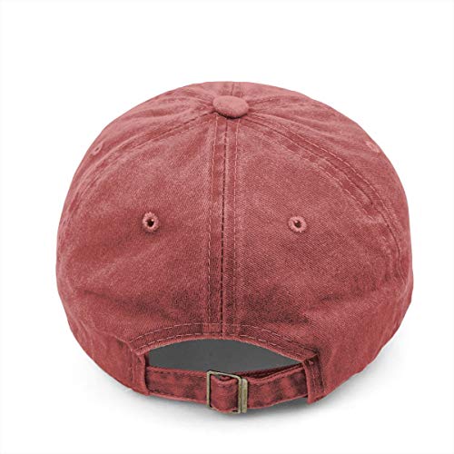 Image of KKMKSHHG Unisex Mama Bear Denim Hat Adjustable Washed Dyed Cotton Dad Baseball Caps
