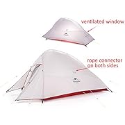 Naturehike 4 Season Waterdichte Winddichte Camping Tent voor 2 Persoon Ultralight Backpacking Tent met grondzeil