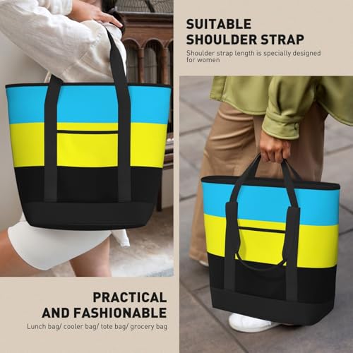 Sac isotherme grand volume pour éviter les surgelés fondus sac de courses réutilisable
