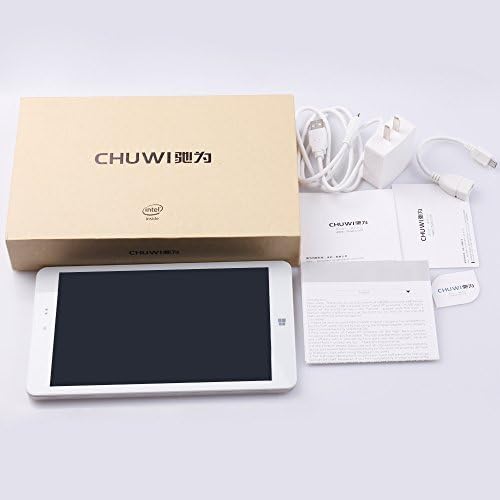 CHUWI Hi8 8 inch Windows 10/Android 4.4 Dual Boot Tablet PC, with Features of Intel Quad Core, Full HD 19201200 IPS Screen, 2G RAM/32G ROM and Winkey