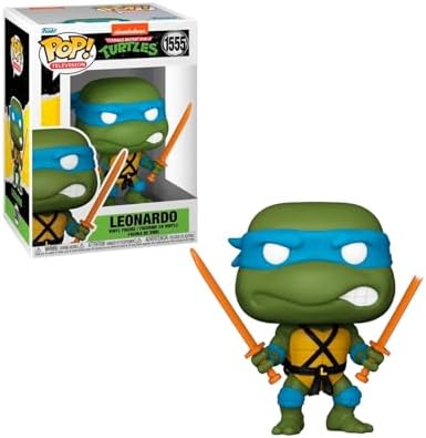 Candide, Boneco, Funko POP! Leonardo, As Tartarugas Ninja - 9 cm