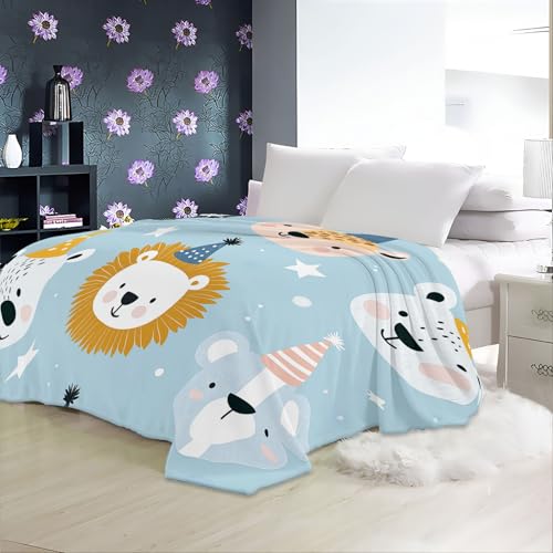 Plaid canape polaire chien couverture microfibre chaude 150x200 - 5