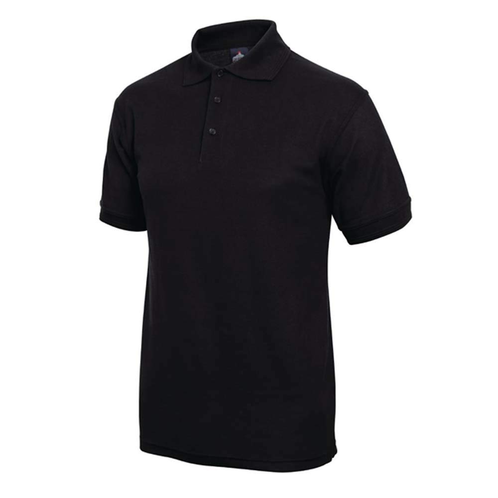 Polo Shirt Black - Size 2XL, XXL