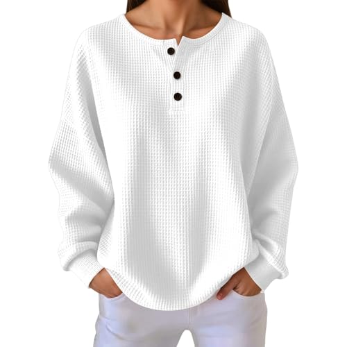 Sweatshirt pour femme col en V élégant pour rester chic même en tenue décontractée