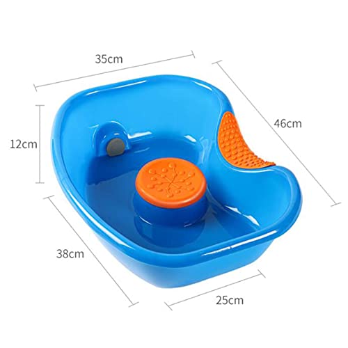 Image of Bed Shampoo Basin Hair Washing Basin Wash Tub with Hose Standard