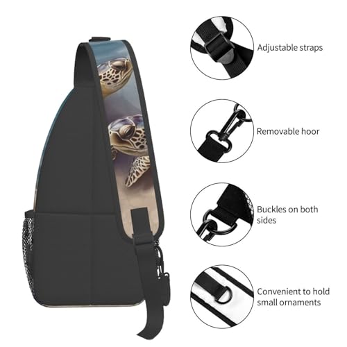 Bolso pequeño de bandolera para senderismo para mujer y hombre miniatura 4