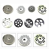 Accessorio per tritacarne, n. 5, in acciaio inox, ideale per macinare vari alimenti (10 mm)