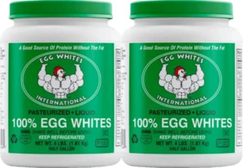 Liquid egg white protein drink, 100% cage-free