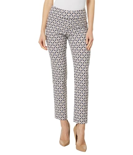 Krazy Larry Pull-On Ankle Pants Diamonds 4 28