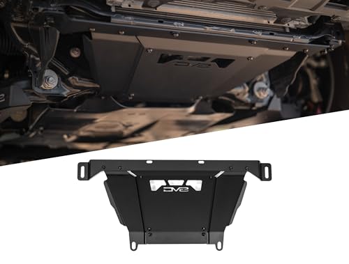 DV8 Offroad Front Skid Plate for 2024-2026 Toyota Land Cruiser | Protects Bottom of Engine & Intercooler | Installs to 4 Mounting Points for a Sturdy Design | Micro-Texture Black Powder Coat | Steel