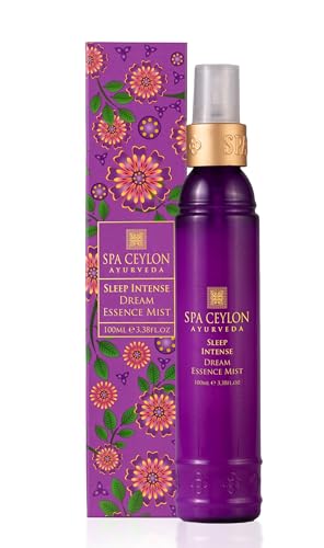 SPA CEYLON Sleep Intense Dream Essence Mist | All-Natural Skin Care Spray for Bedtime Ritual | Calming Body & Fragrance Mist | Suitable for All Skin Types