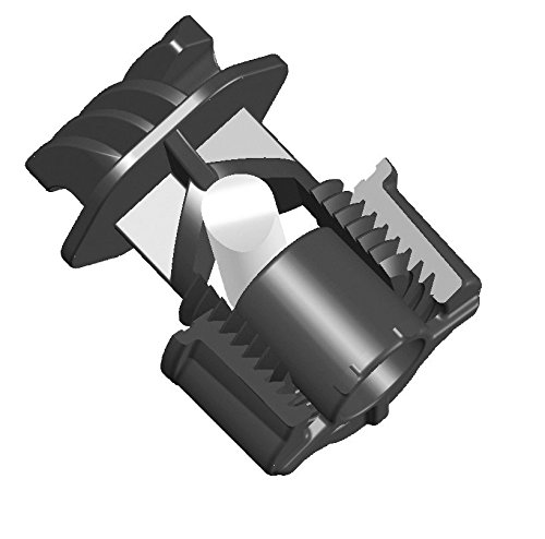Kerbl 50 Stück Schraubisolator Vario Plus für Litze Draht Seil Weidezaun äußerst robust