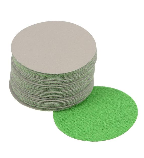 MACHSWON 2 Inch Silicon Carbide Sandpaper Wet Dry Sanding Discs Hook and Loop Sanding Disc 3000 Grit 30pcs