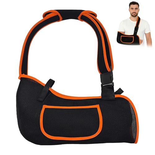 Tniytru Arm Sling for Shoulder Injury, Supportive Arm Sling for Wrist and Elbow Injuries, Adjustable Shoulder Sling for Right or Left Arm Support, Comfortable Design for Shoulder Sling Arm Support