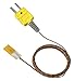 Thermocouple, Surface Mount, Self Adhesive, K, -73 ?C, 260 ?C, Fibre Glass/Nylon (Polyamide)