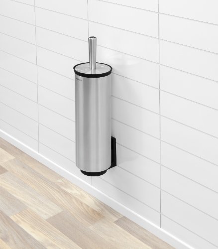 Image of Brabantia Stainless Toilet Brush, Metal /Plastic, Matt Steel