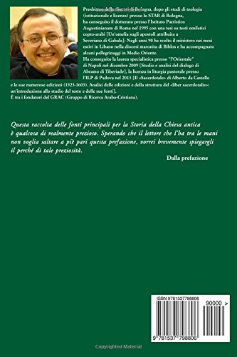 Fonti per l'insegnamento della Storia della Chiesa antica: Testi greci, latini, ebraici, copti, ara