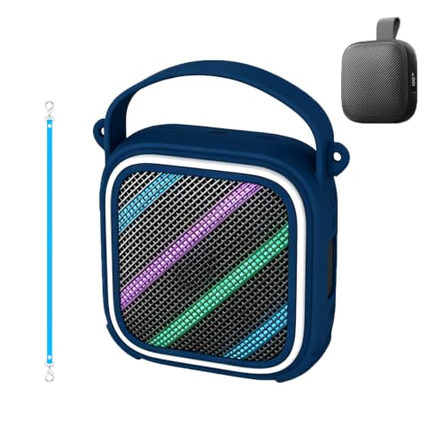 Soundcore Boom Go 3i�Ή��ی�J�o�[ �n���h���ƃV�����_�[�X�g���b�v�t���ϏՌ��P�[�X �X�s�[�J�[�p�h���X�L�� �A�E�g�h�A�g���x���A�N�Z�T���[(�u���[)