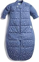 ergoPouch Sleep Suit Bag 3.5 TOG, 2-4 Years, Night Sky Print – Organic Cotton, 2-in-1 Convertible Sleeping Bag or Suit with Legs, Warmest for Room Temperatures (12–19°C)